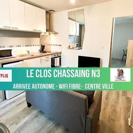 Le Clos Chassaing N3 - Wifi - Centre Ville-Property Rental Nm Perigueux Exterior photo